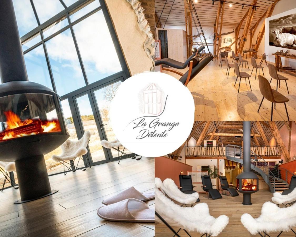 Hotel Restaurant De La Poste Et La Grange Detente, Espace Bien-Etre Châteauneuf-de-Randon Εξωτερικό φωτογραφία