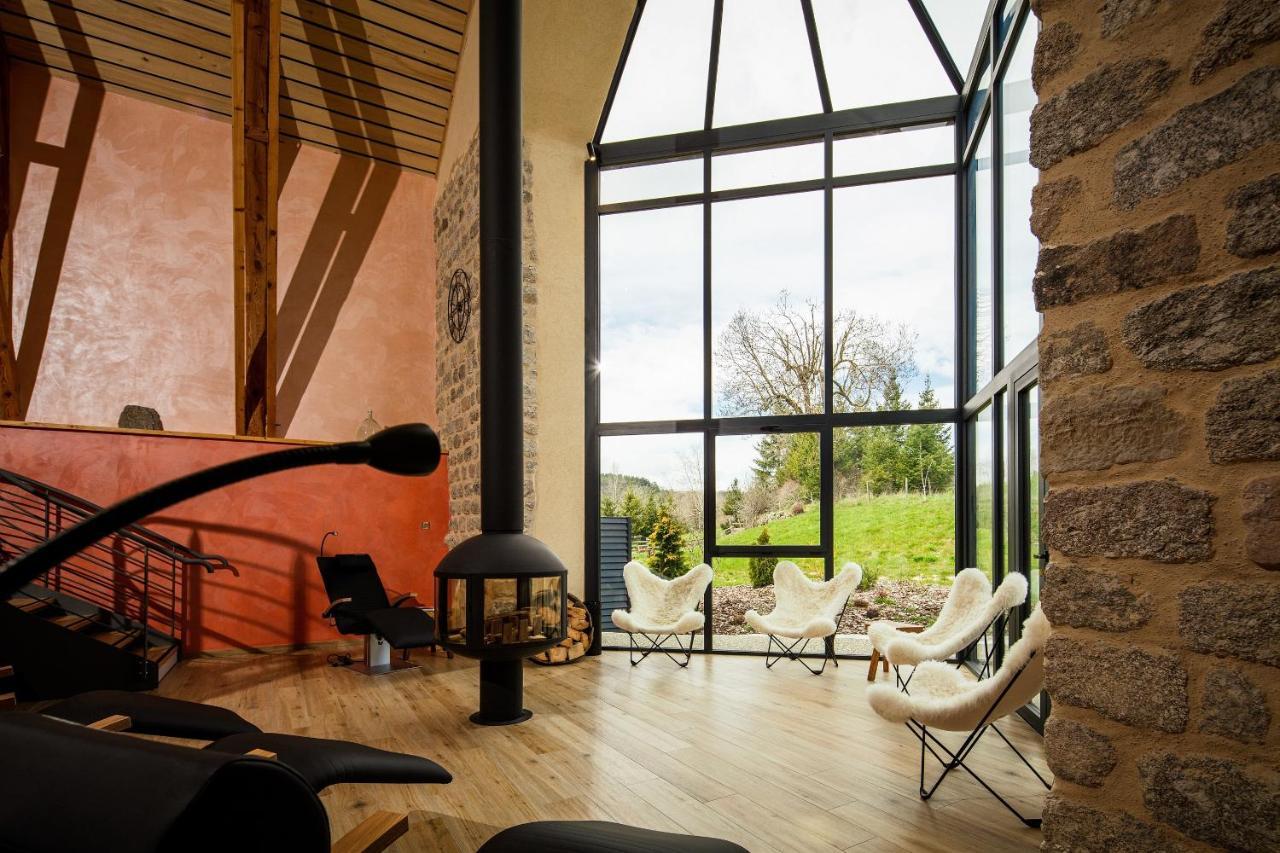 Hotel Restaurant De La Poste Et La Grange Detente, Espace Bien-Etre Châteauneuf-de-Randon Εξωτερικό φωτογραφία